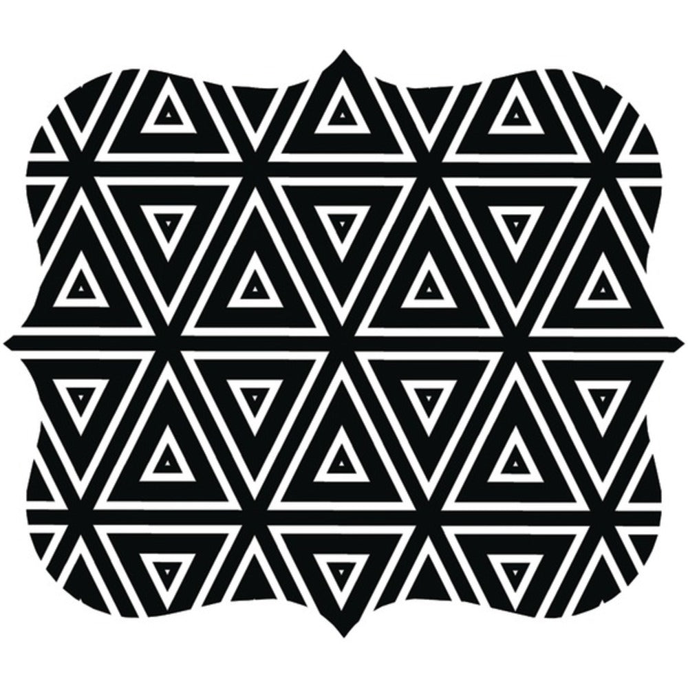 Fellowes(R) 5919201 Designer Mouse Pad (Geometric Triangles)
