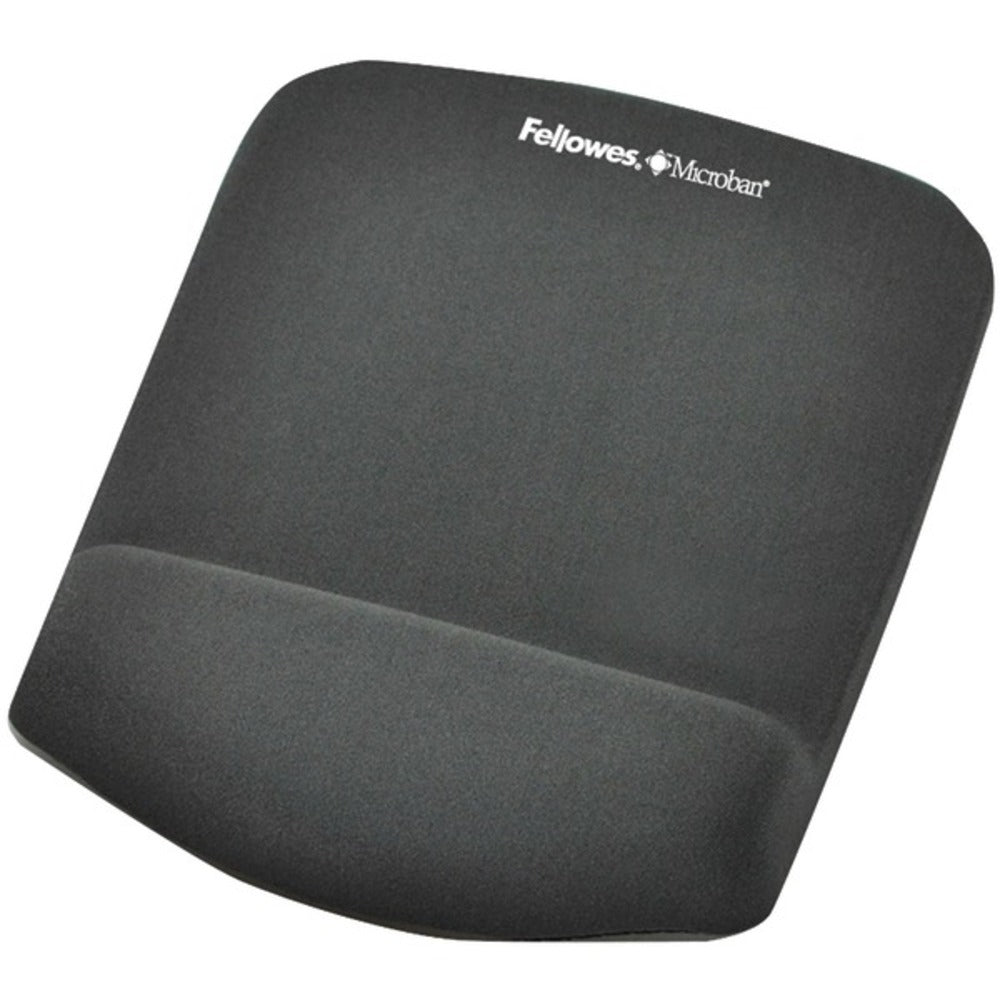 Fellowes(R) 9252201 PlushTouch(TM) Mouse Pad Wrist Rest with FoamFusio
