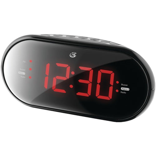 GPX(R) C253B Dual Alarm Clock Radio
