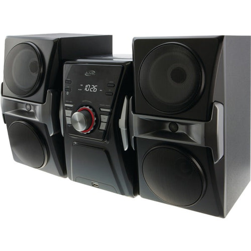 iLive IHB624B Bluetooth(R) Home Music System with FM Tuner & LED Light