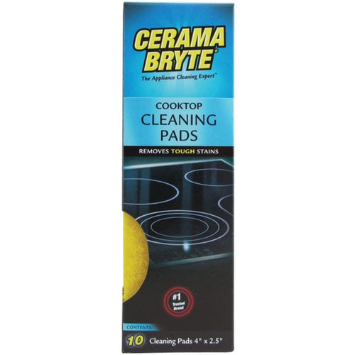 Cerama Bryte(R) 29106 Ceramic Cooktop Cleaning Pads, 10 pk