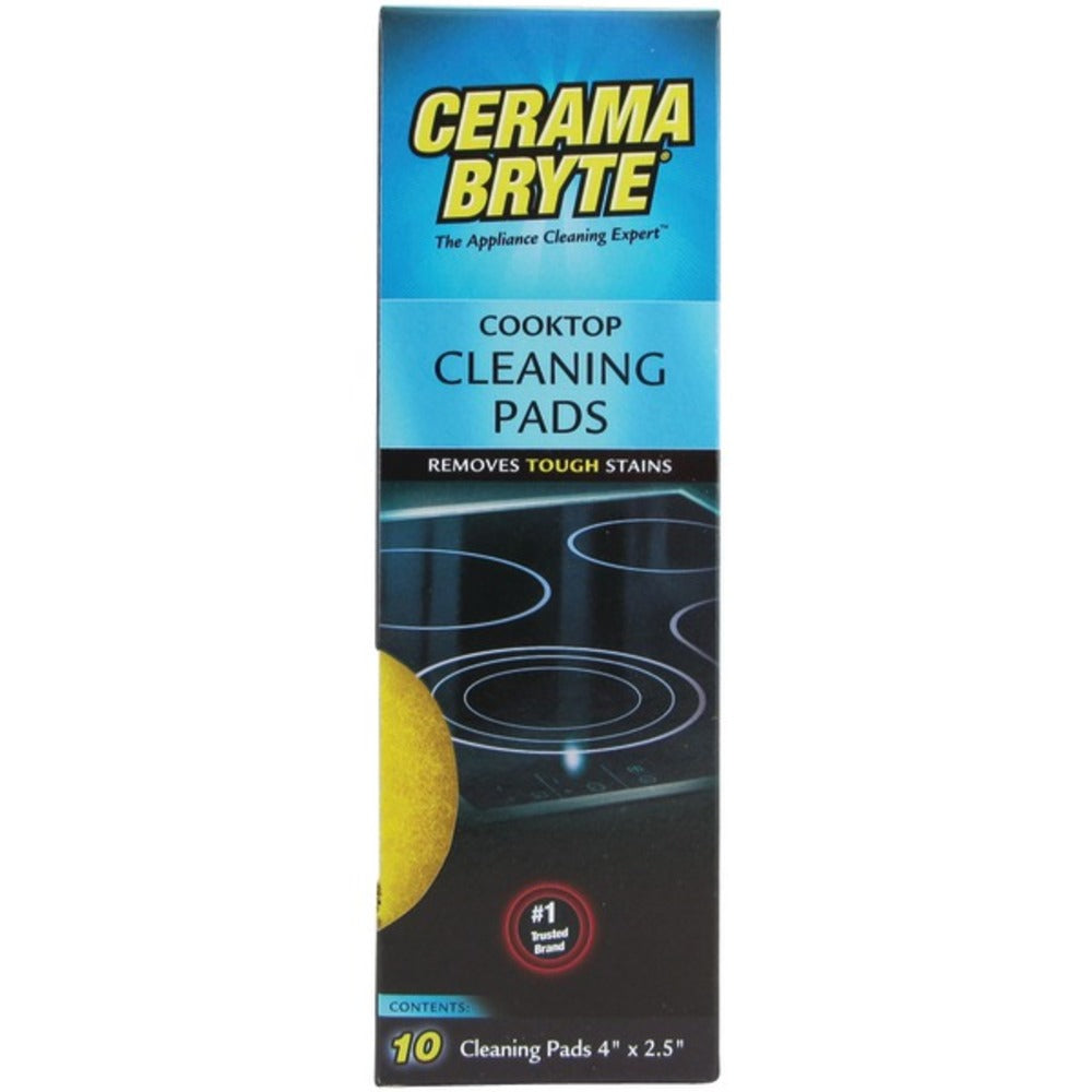 Cerama Bryte(R) 29106 Ceramic Cooktop Cleaning Pads, 10 pk