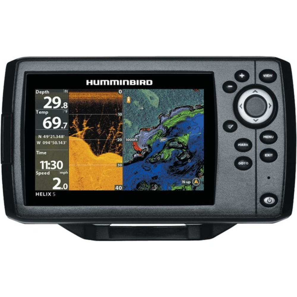 Humminbird(R) 410220-1 HELIX(R) 5 CHIRP DI GPS G2 Fishfinder