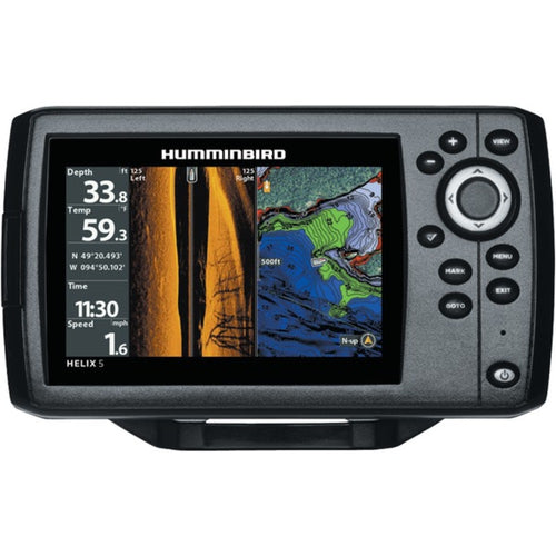 Humminbird(R) 410230-1 HELIX(R) 5 CHIRP SI GPS G2 Fishfinder