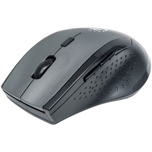 Manhattan 179379 Curve Wireless Optical Mouse (Gray/Black)