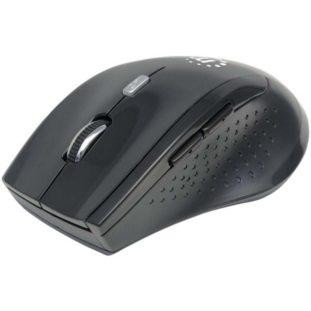 Manhattan(R) 179386 Curve Wireless Optical Mouse (Black)