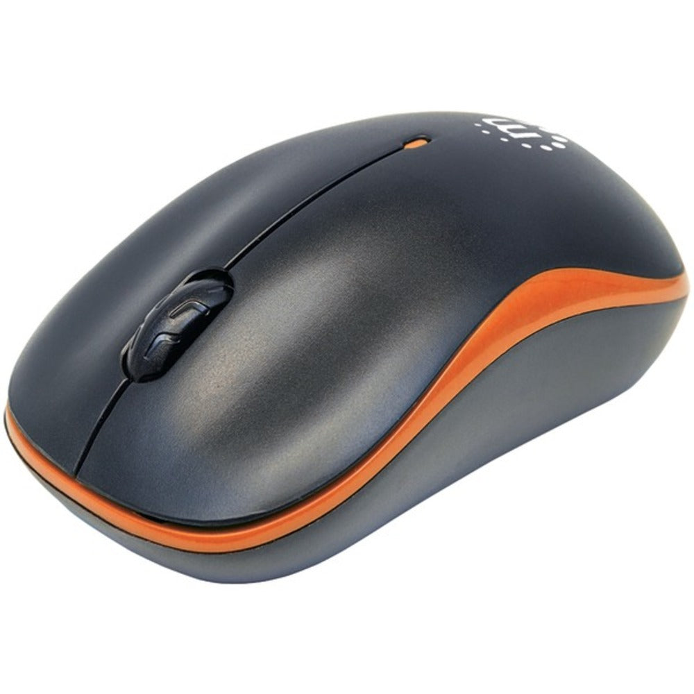 Manhattan(R) 179409 Success Wireless Optical Mouse (Orange/Black)