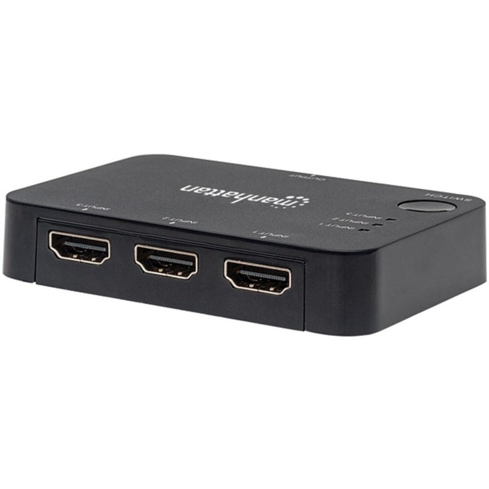 Manhattan(R) 207522 3-Port HDMI(R) Switch (4K @ 30Hz)
