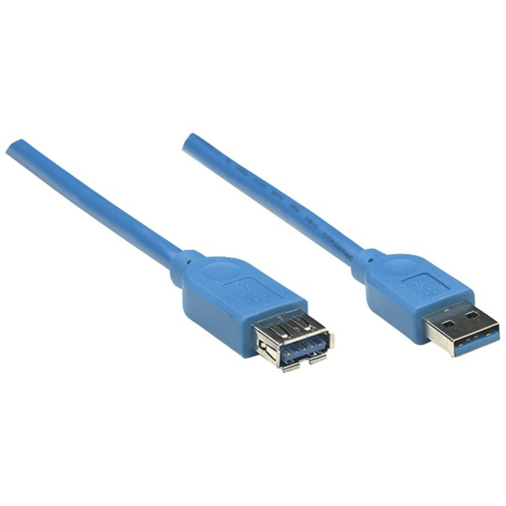 Manhattan(R) 322379 A-Male to A-Female SuperSpeed USB 3.0 Extension Ca