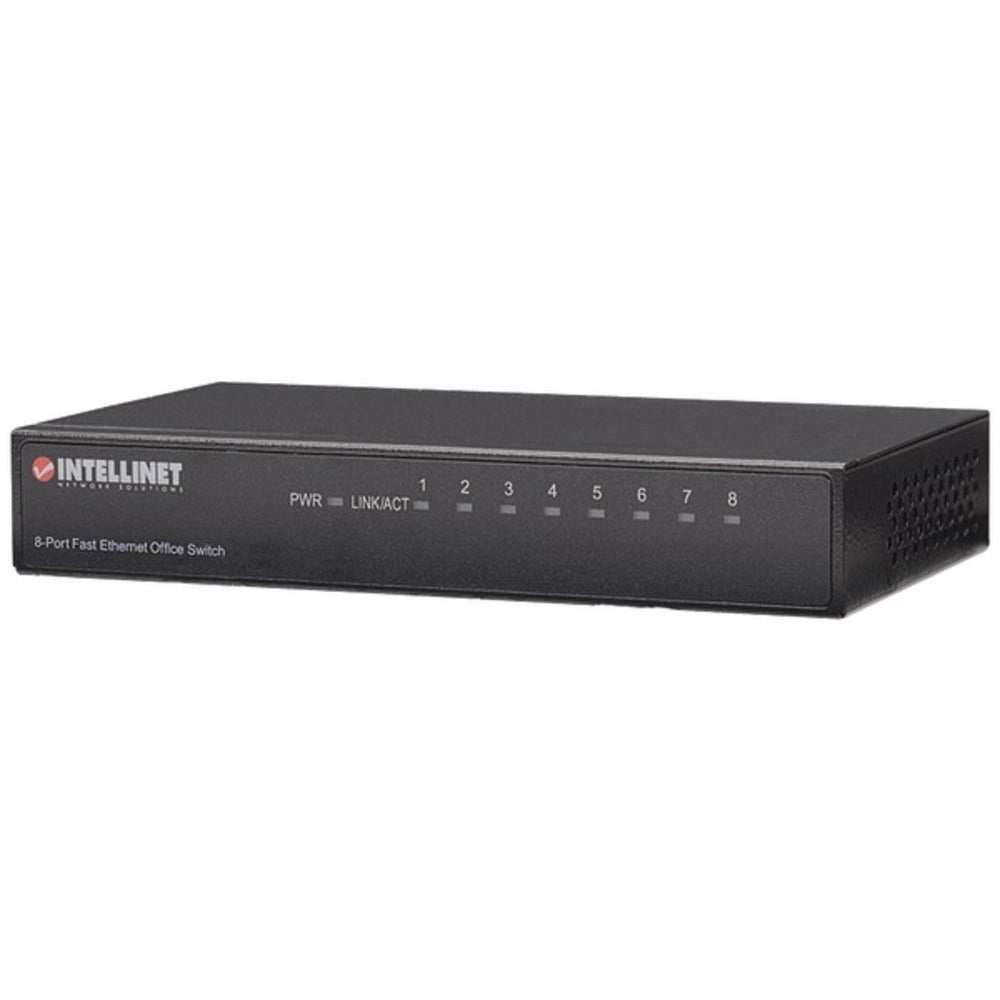 Intellinet Network Solutions(R) 523318 Desktop Ethernet Switch (8 Port