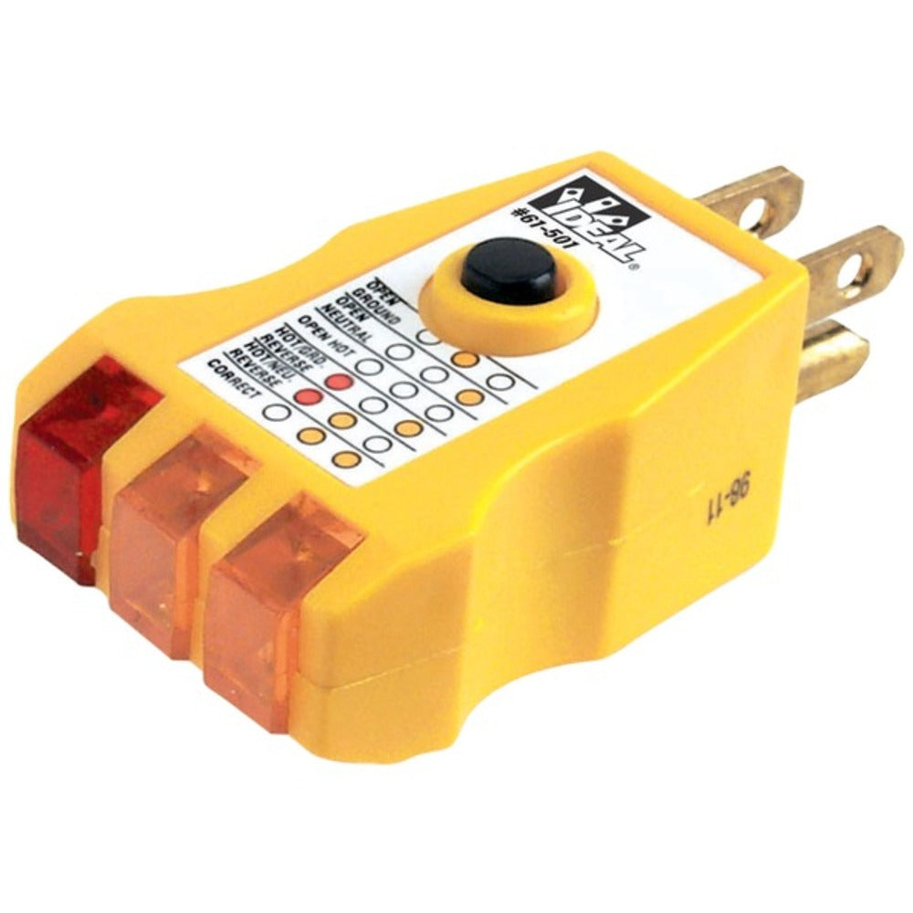 IDEAL(R) 61-501 GFCI Receptacle Tester
