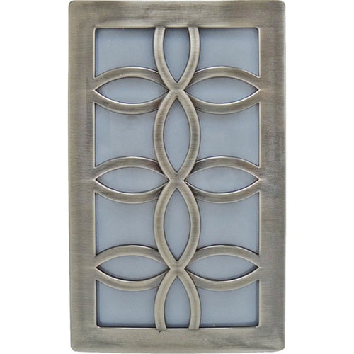 GE(R) 11257 Faux Nickel Leaf Design Night-Light