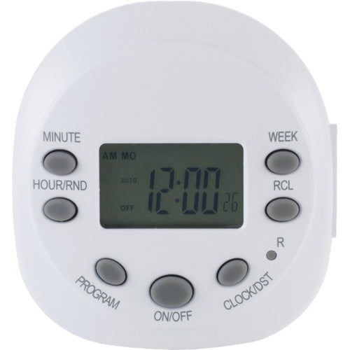 GE(R) 15154 7-Day Random On/off 1-Outlet Plug-in Digital Timer