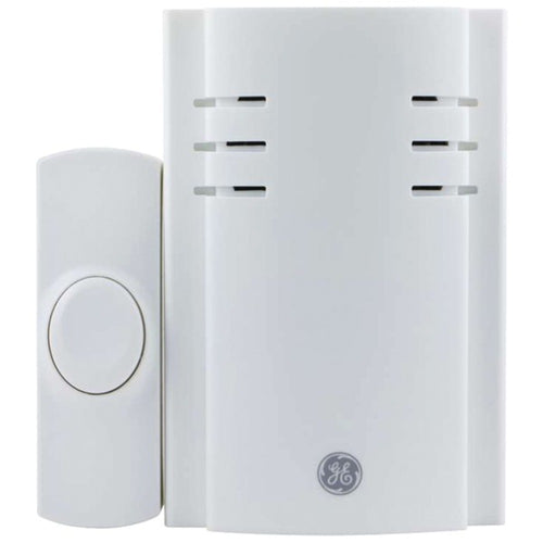 GE(R) 19298 Push-Button Plug-In Door Chime with 2 Melodies