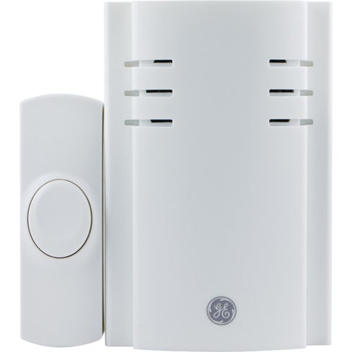 GE(R) 19299 8-Melody Plug-in Door Chime with Push Button