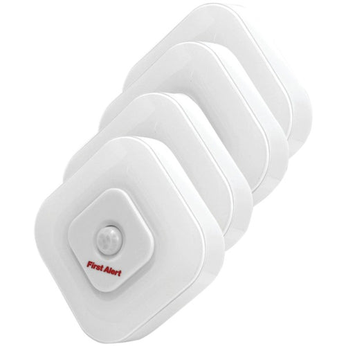 First Alert(R) SFA265 Indoor Motion Sensor LED Lights, 4 pk