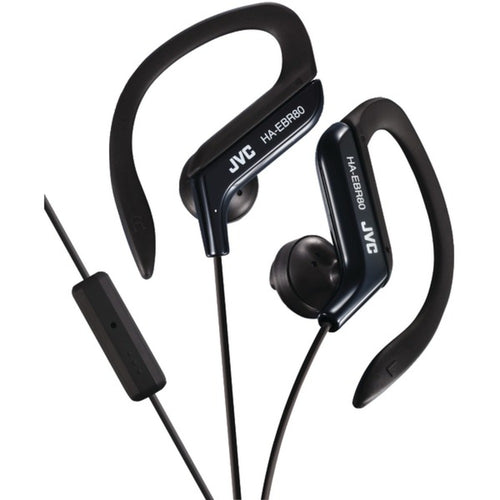 JVC(R) HAEBR80B In-Ear Sports Headphones with Microphone & Remote (Bla