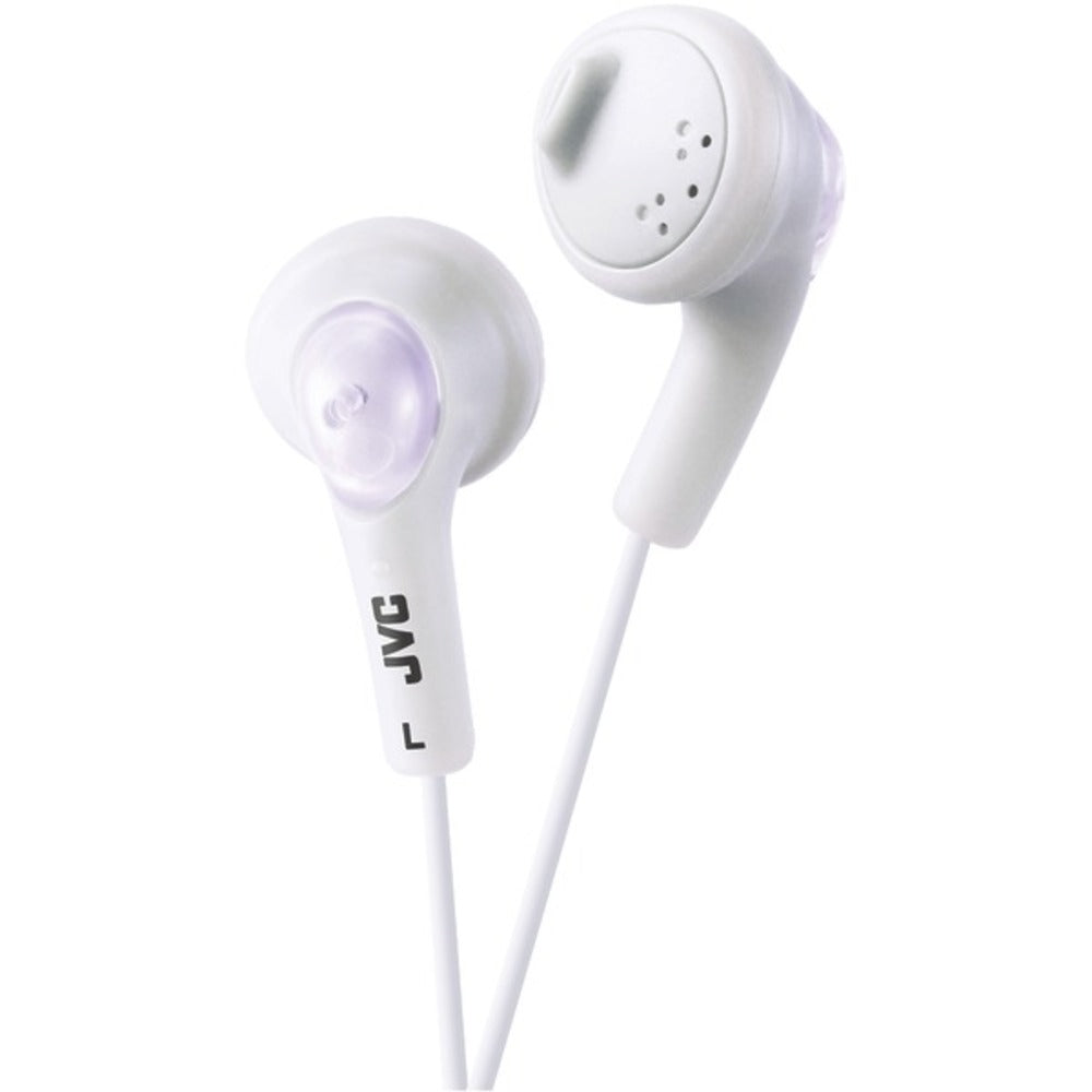 JVC(R) HAF160W Gumy(R) Earbuds (White)