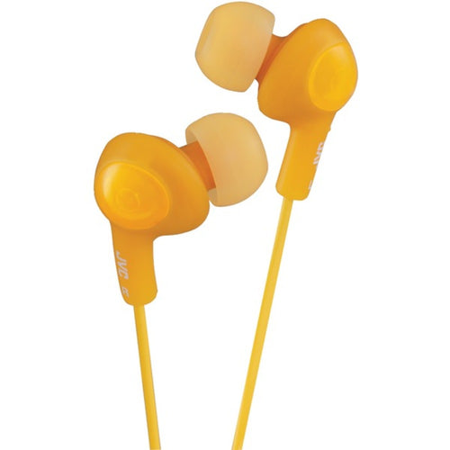 JVC(R) HAFX5D Gumy(R) Plus Inner-Ear Earbuds (Orange)
