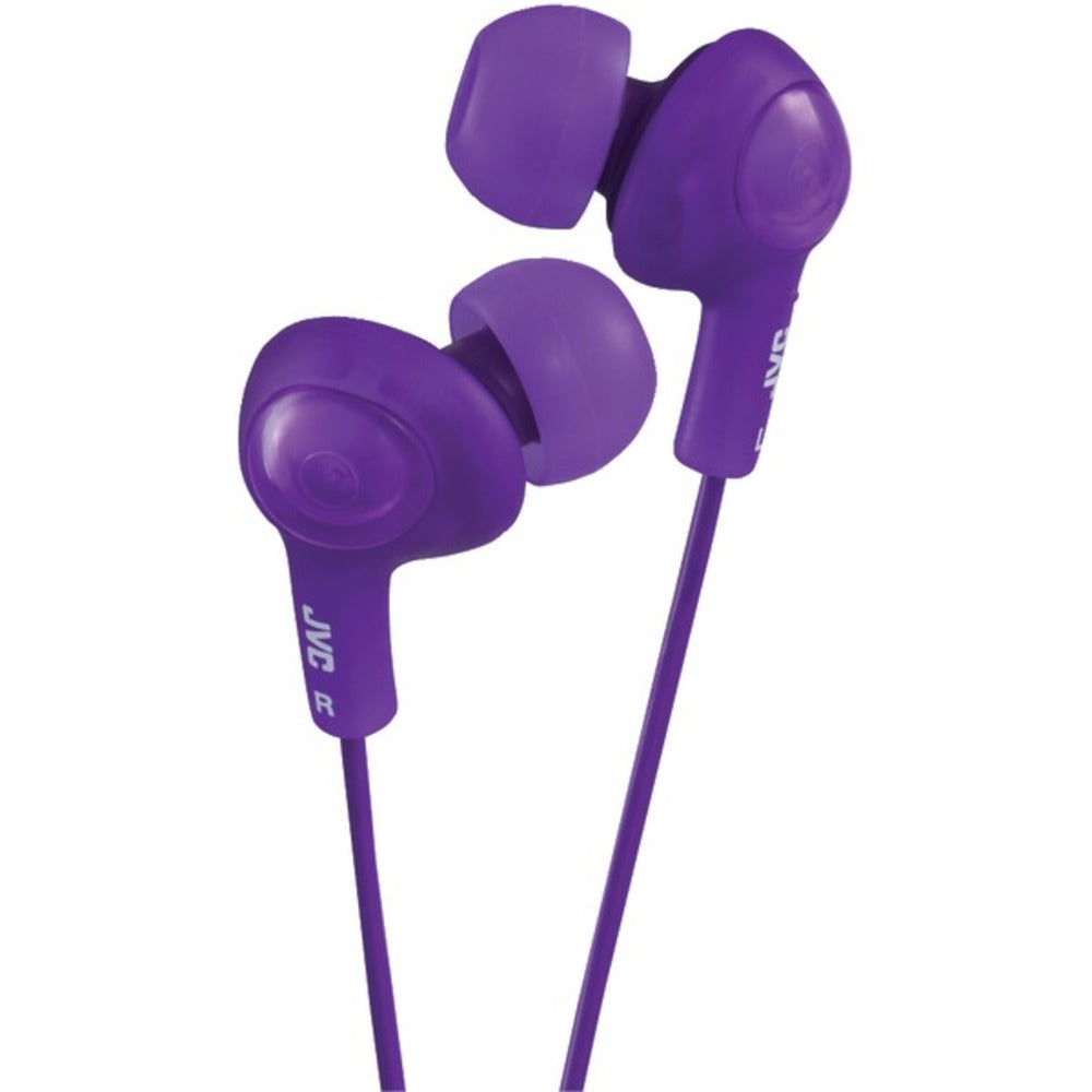 JVC(R) HAFX5V Gumy(R) Plus Inner-Ear Earbuds (Violet)