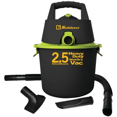 Koblenz(R) WD-2.US 2.5-Gallon Wet/Dry Vacuum