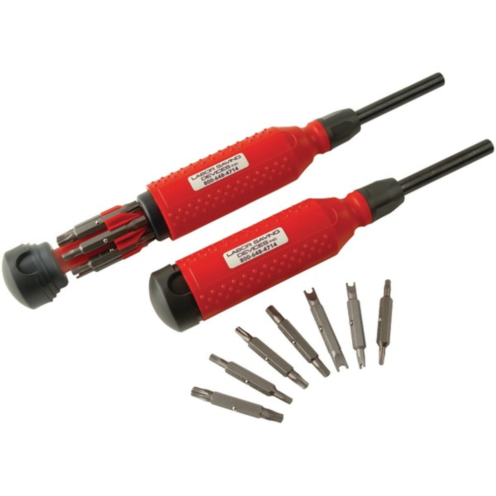 Labor Saving Devices 51-150 MegaPro 15-in-1 Tamperproof Bit Screwdrive