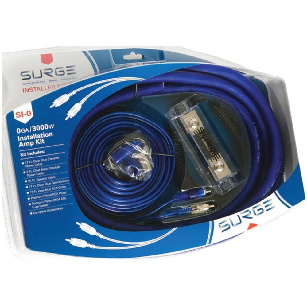 Surge SI-0 Installer Series Amp Installation Kit (0 Gauge, 3,000 Watts
