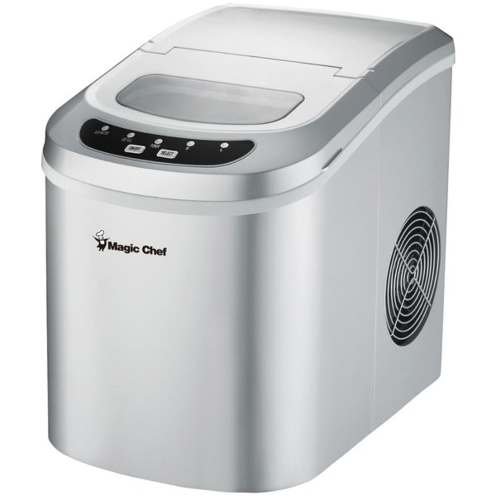 Magic Chef(R) MCIM22SV 27lb-Capacity Portable Ice Maker