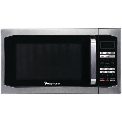 Magic Chef(R) MCM1611ST 1.6 Cubic-ft Countertop Microwave (Stainless S