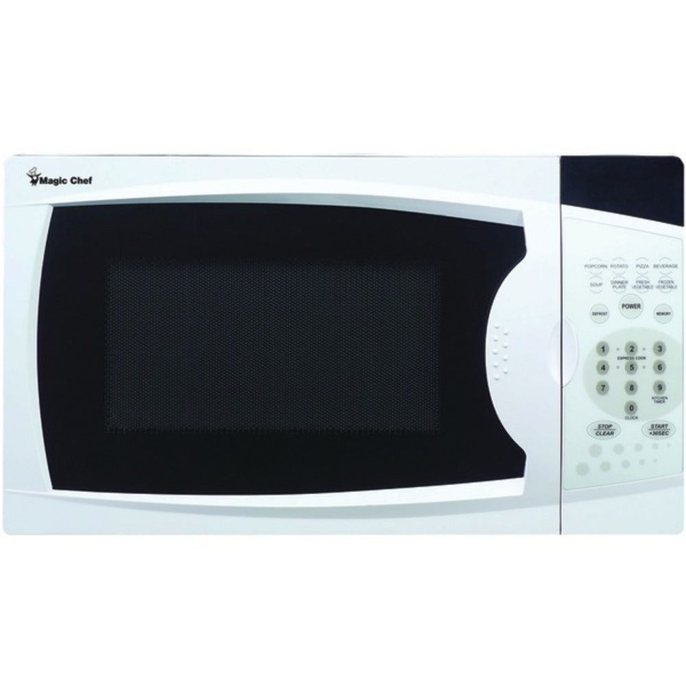 Magic Chef(R) MCM770W .7 Cubic-ft, 700-Watt Microwave with Digital Tou