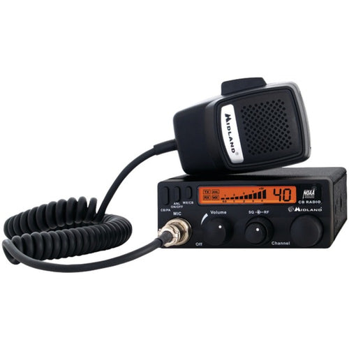 Midland(R) 1001LWX Full-Featured CB Radio with Weather Scan Technology