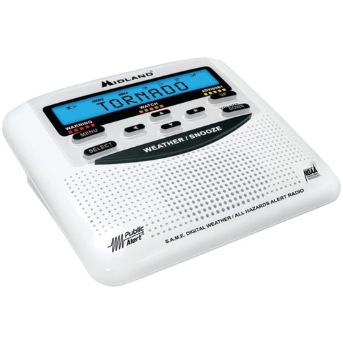 Midland(R) WR120C All-Hazards Weather Alert Radio