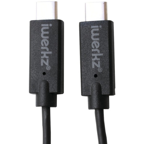 iwerkz(R) 44557 USB-C(TM) Male to USB-C(TM) Male Cable, 3.28ft