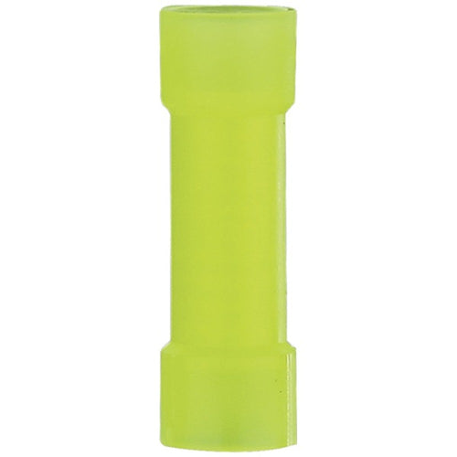 Install Bay(R) YNBC Butt Connectors, 100 pk (Yellow, 12-10 Gauge)