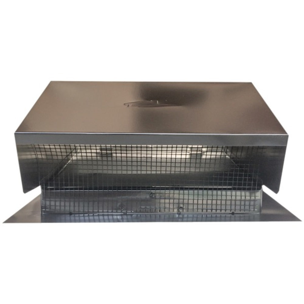 Builders Best(R) 012634 Black Metal Roof Vent Cap (6-8 (3 1/4 x 10) Un