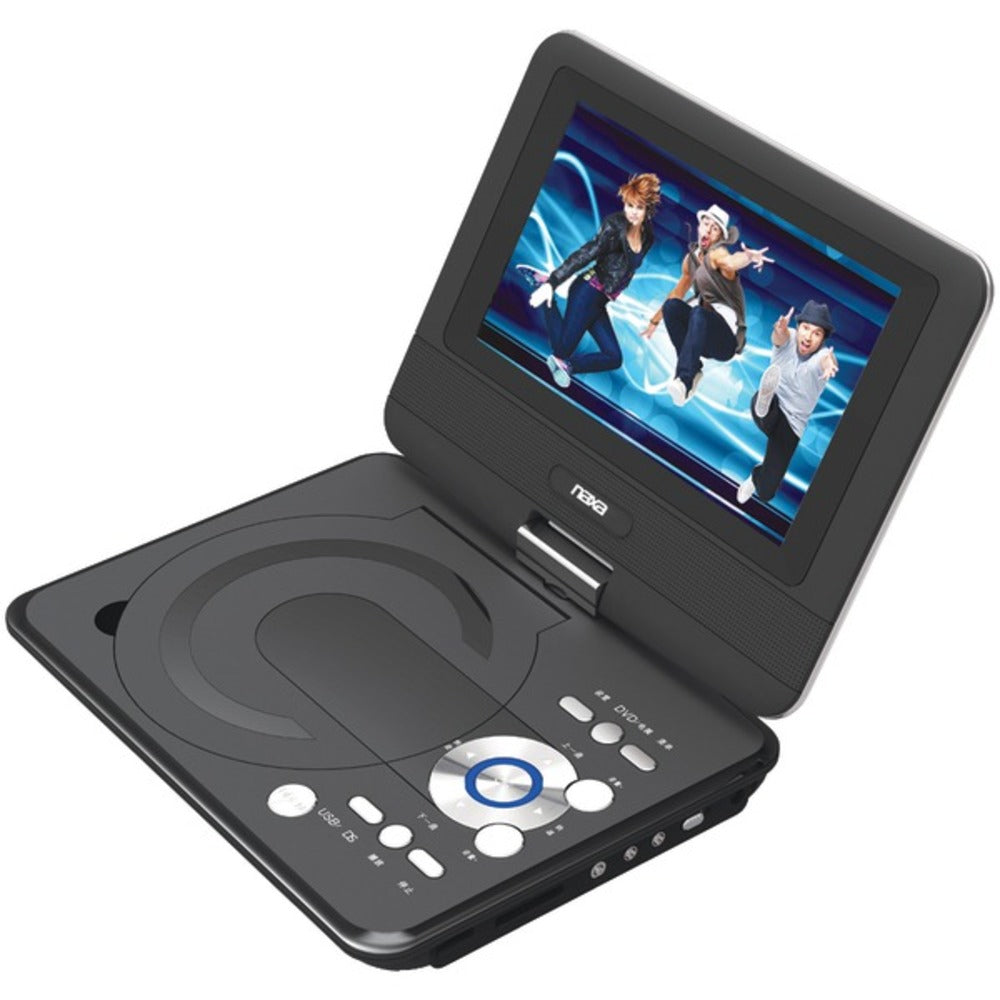 Naxa(R) NPD952 9 TFT LCD Swivel-Screen Portable DVD Player