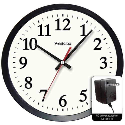 Westclox(R) 32189A 14 Round Electric Powered Office Wall Clock