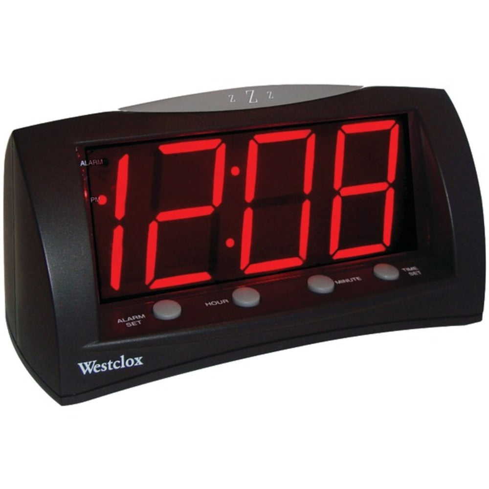 Westclox(R) 66705 1.8 Oversized Snooze Alarm Clock