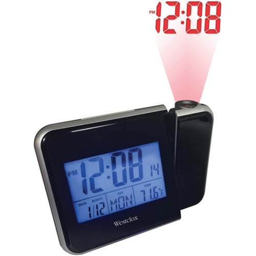 Westclox(R) 72027 Digital LCD Projection Alarm Clock