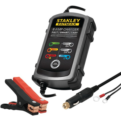 STANLEY(R) BC8S 8-Amp FATMAX(R) Battery Charger/Maintainer