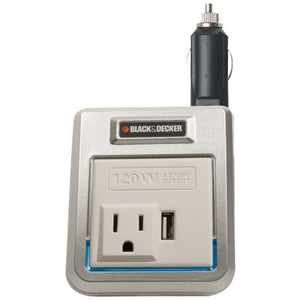 BLACK+DECKER(TM) PI120P 120-Watt Power Inverter