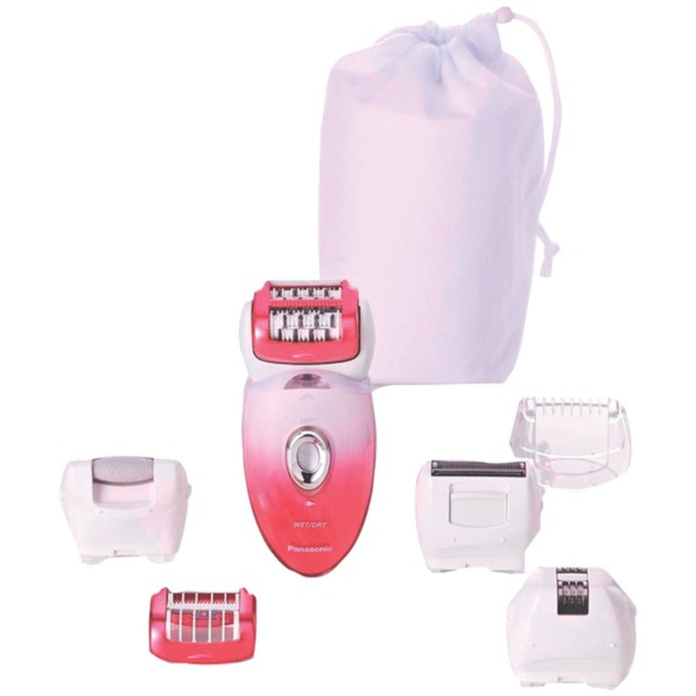 Panasonic(R) ES-ED90-P Womens Epilator with Shaver Attachments