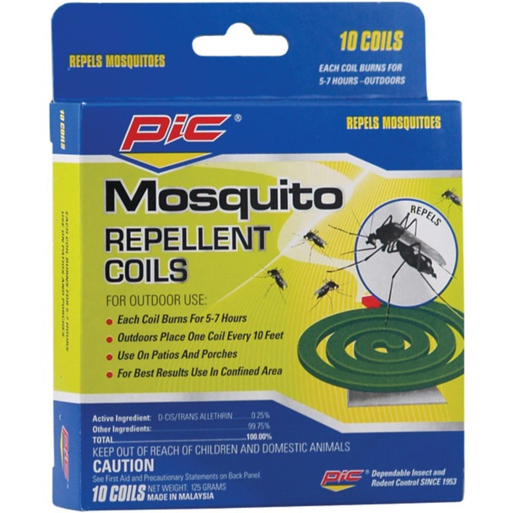 PIC(R) C-10-12 Mosquito Repellent Coils, 10 pk