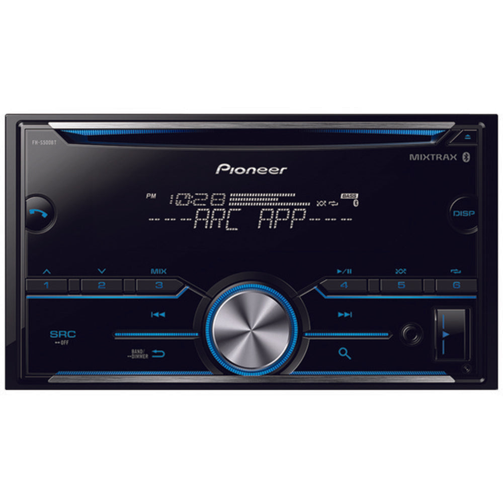 Pioneer(R) FH-S500BT Double-DIN In-Dash CD Receiver with Bluetooth(R)