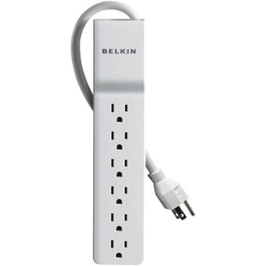 Belkin(R) BE106000-04 6-Outlet Home/Office Surge Protector (4ft cord)