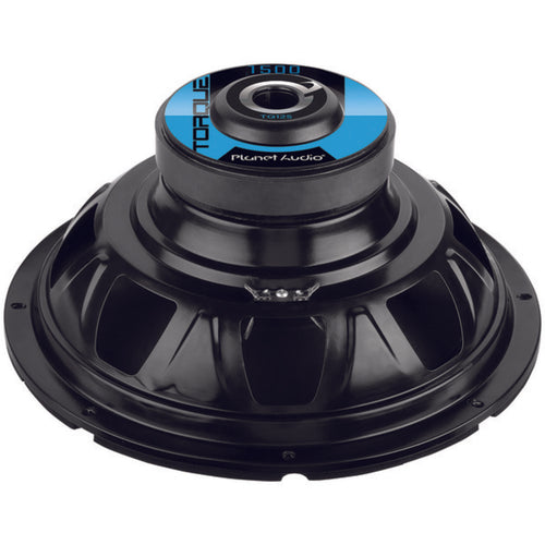 Planet Audio(R) TQ12S Torque Series Single Voice-Coil Subwoofer (12, 1