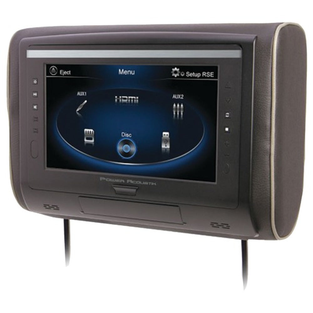 Power Acoustik(R) H-94 9 LCD Universal Headrest with IR & FM Transmitt