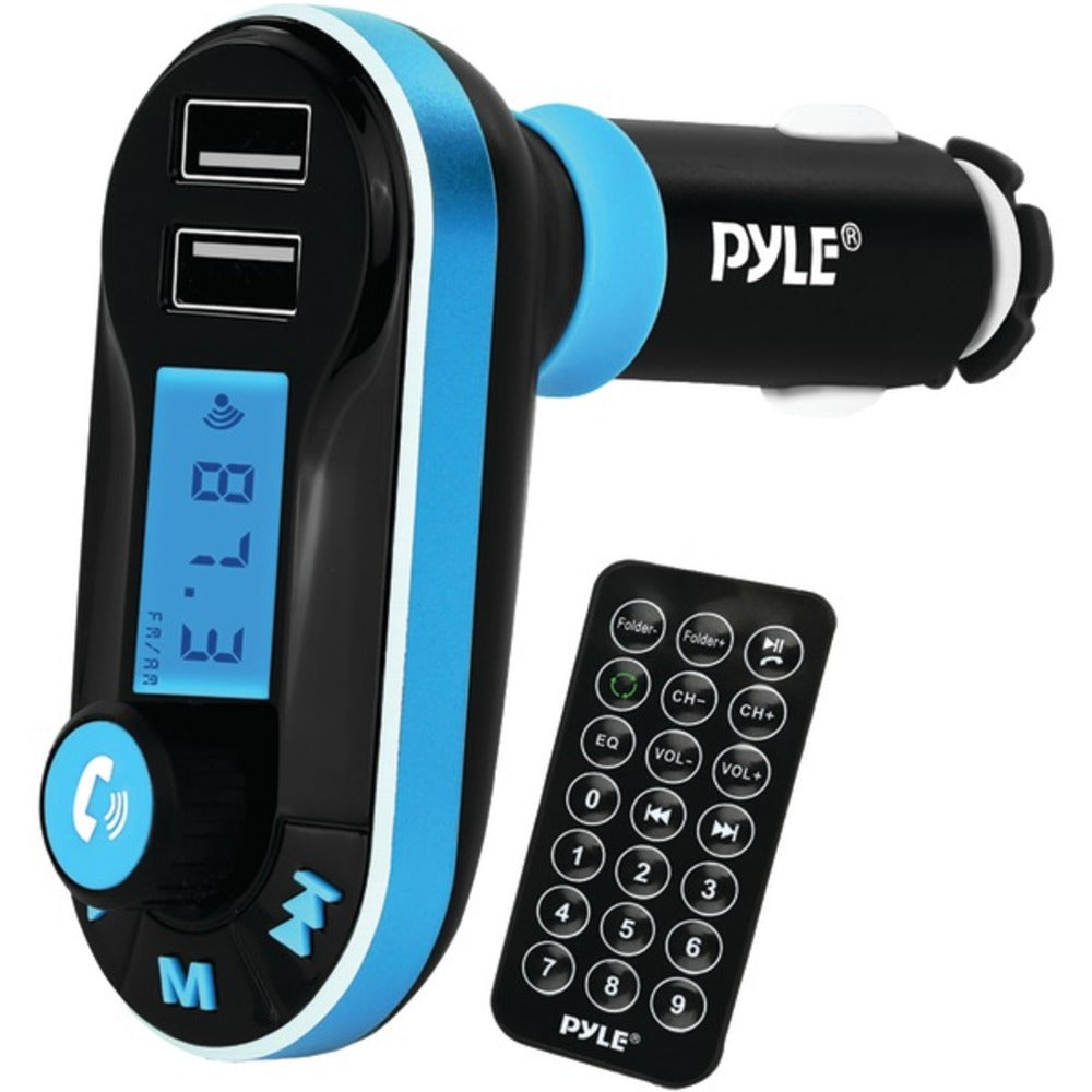 Pyle(R) PBT92 Bluetooth(R) FM Transmitter & Hands-Free Car Charger Kit