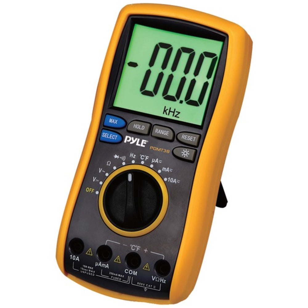 Pyle(R) PDMT38 Digital LCD AC, DC, Volt, Current, Resistance & Range M