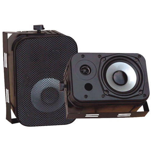 Pyle Pro(R) PDWR40B 5.25 Indoor/Outdoor Waterproof Speakers (Black)